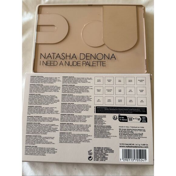 NATASHA DENONA “I NEED A NUDE” EYESHADOW PALETTE-BNIB - Picture 10 of 10